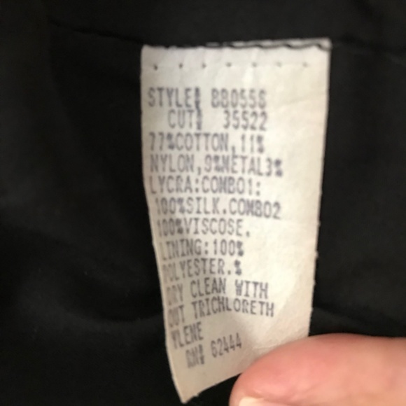 Nicole Miller Artelier Silk Zipper Back Blouse - Picture 12 of 12